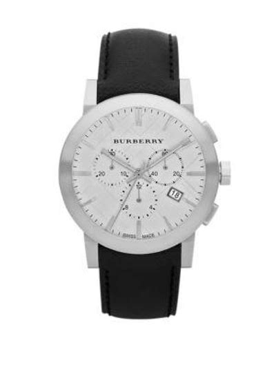 burberry stainless steel chronograph watch style code 0400086596794|Burberry Watches .